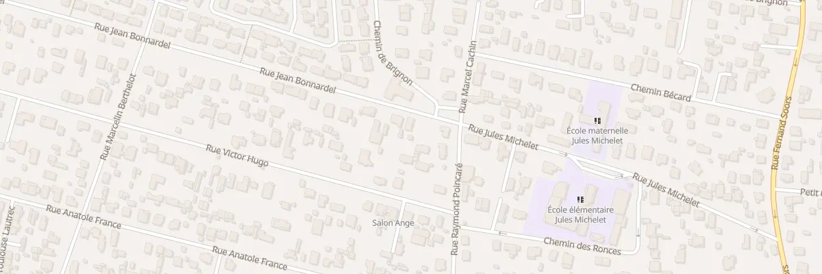 Plan du 63T Rue Jean Bonnardel à Villenave-d’Ornon