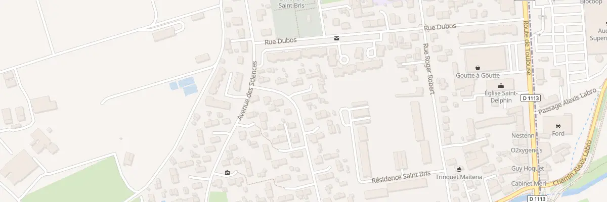 Plan du 1 Pl Charles Dullin à Villenave-d’Ornon