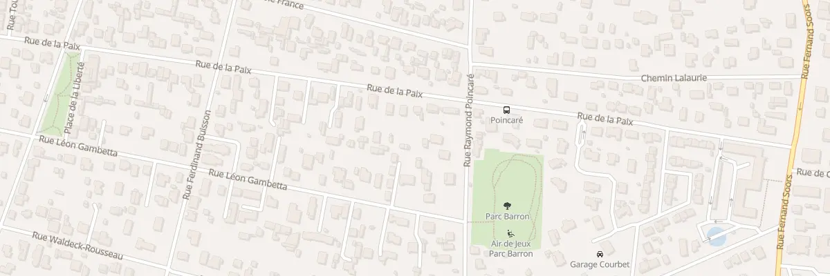 Plan du 62 Rue Léon Gambetta à Villenave-d’Ornon