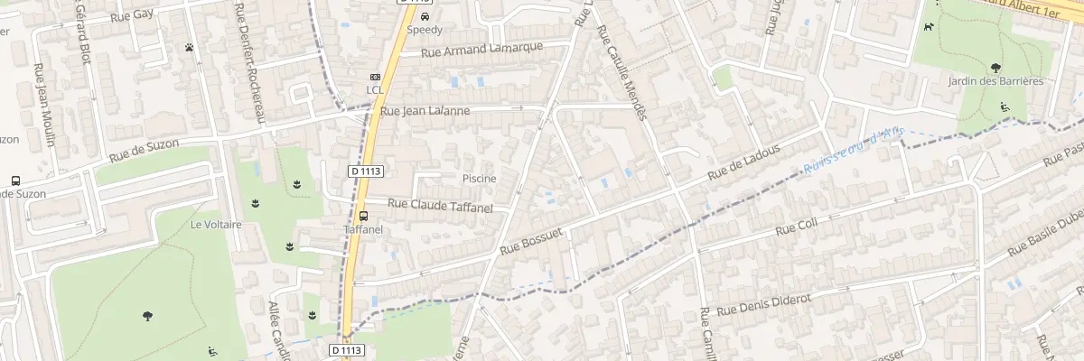Plan du 46 Rue Louis Cabie à Bordeaux