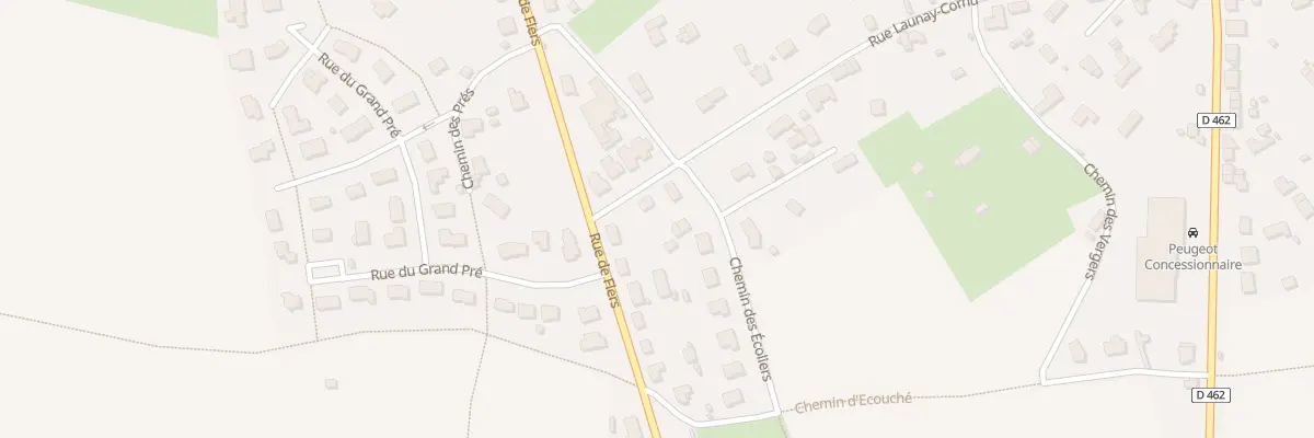 Plan du 2 Rue de Launay Cornu à Saint-Georges-des-Groseillers