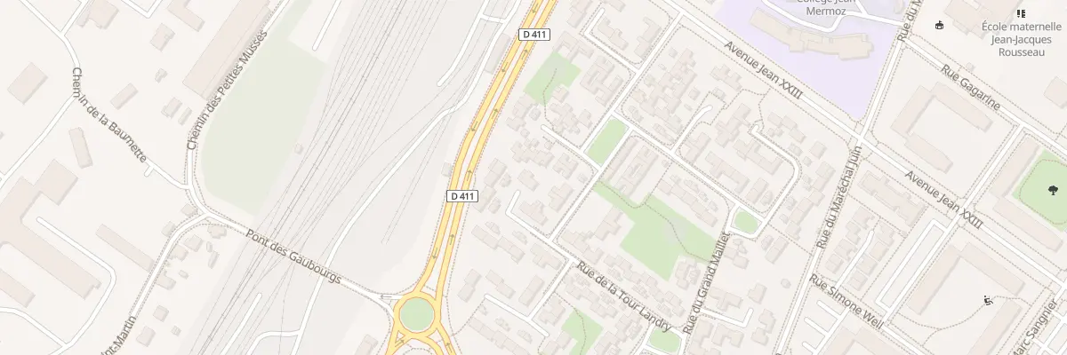 Plan du 32 Rue de la Tour Landry à Angers