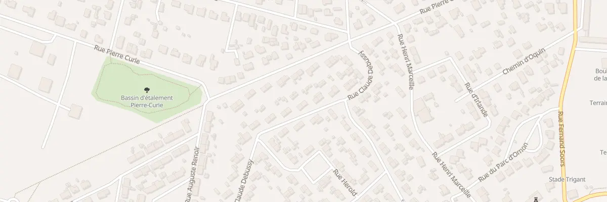 Plan du 21 Rue Claude Debussy à Villenave-d’Ornon