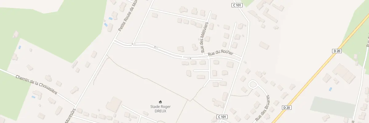 Plan du 11 Rue du Rocher à Soulgé-sur-Ouette