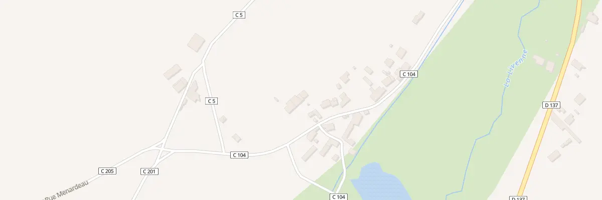 Plan du 646 Rue de la Lande à Saint-Aubin-de-Blaye