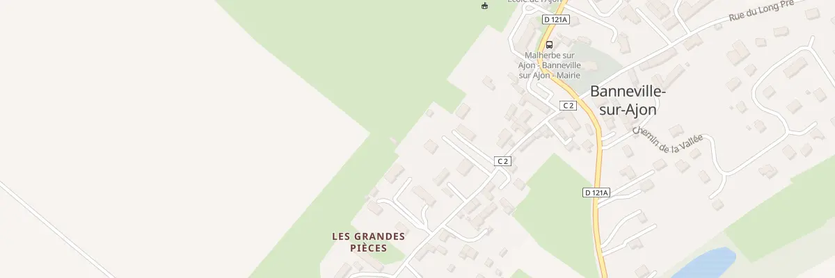 Plan du 102 Rue du Douits - Banneville à Malherbe-sur-Ajon