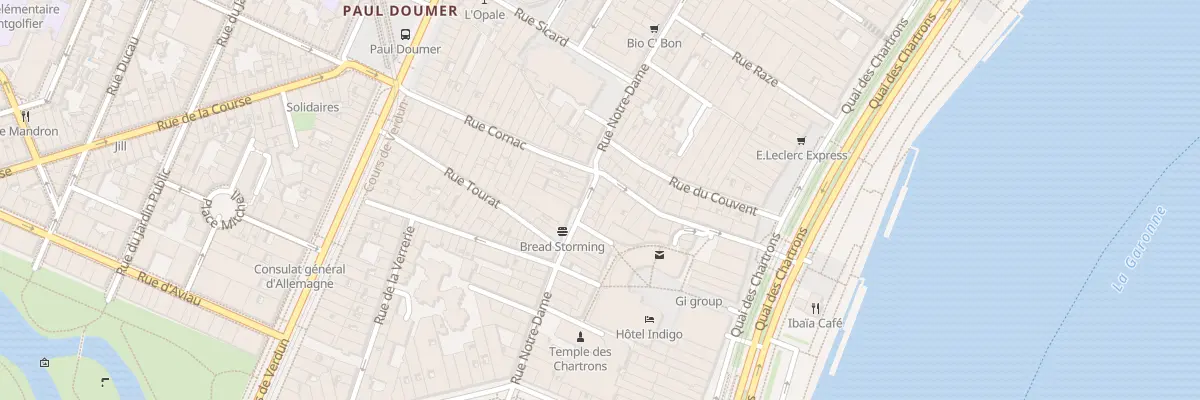 Plan du 42 Rue Notre Dame à Bordeaux