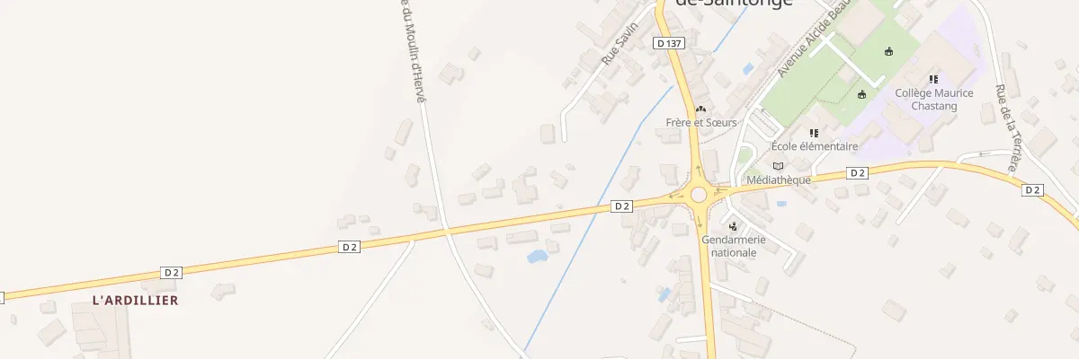 Plan du 10 Rte de Royan à Saint-Genis-de-Saintonge