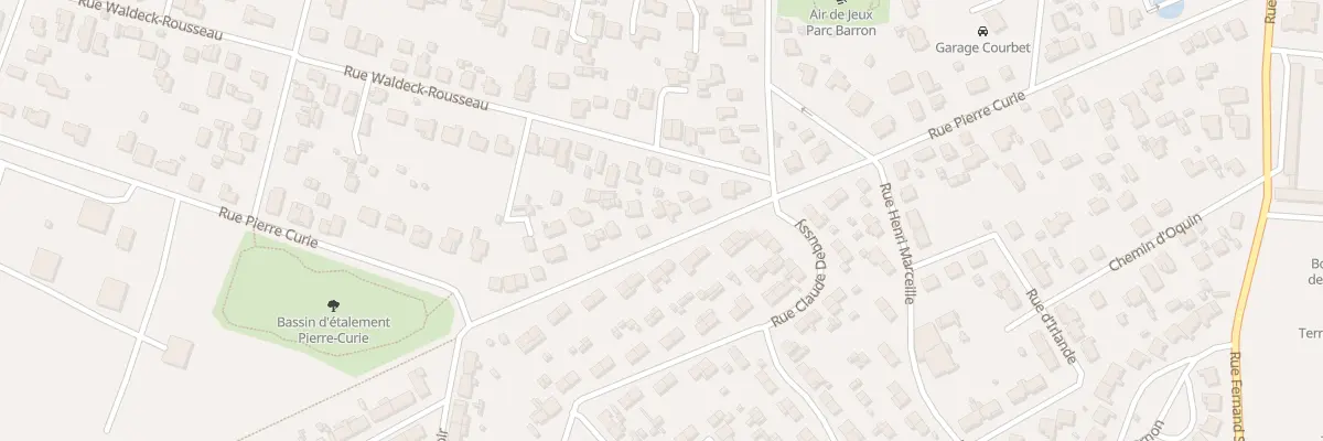 Plan du 72 Rue Pierre Curie à Villenave-d’Ornon