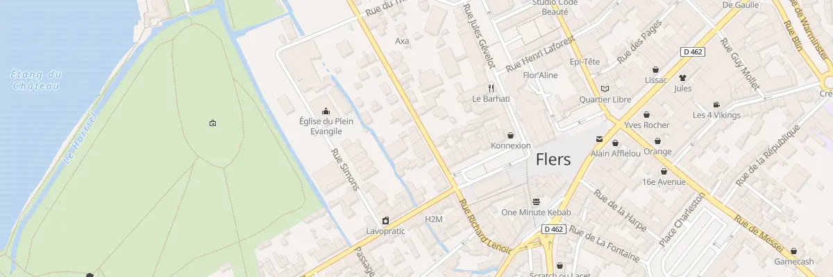 Plan du 31 Rue Richard Lenoir à Flers