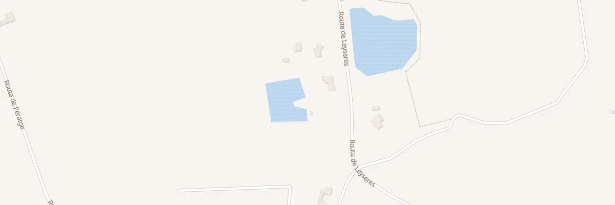 Plan du 605 Rte de Lagouassere à Bas-Mauco