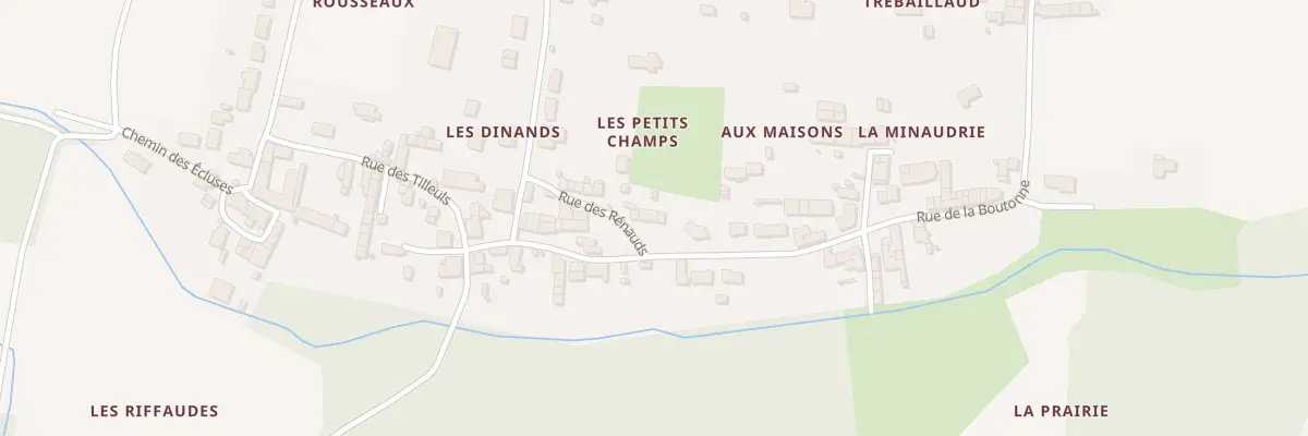 Plan du 2 Rue des Renauds à La Vergne