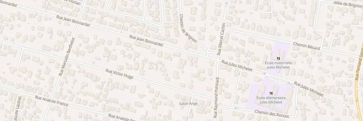 Plan du 59 Rue Jean Bonnardel à Villenave-d’Ornon