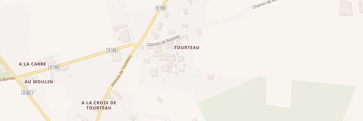 Plan du 6 All du Tourteau à Samonac