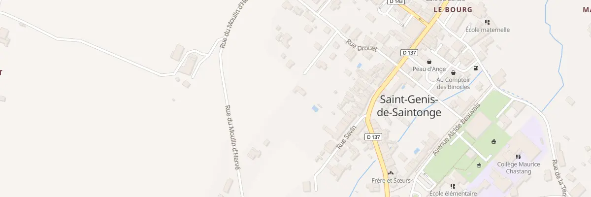 Plan du 5 All de Trotte Chien à Saint-Genis-de-Saintonge
