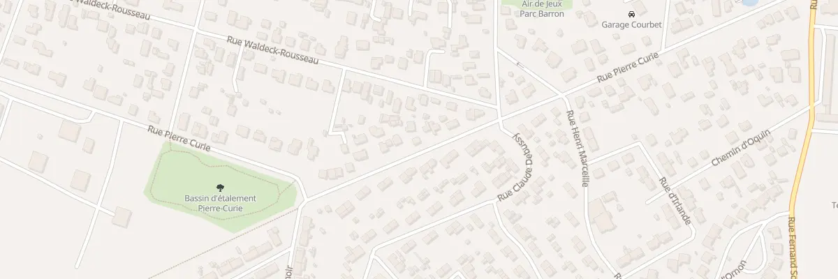 Plan du 70B Rue Pierre Curie à Villenave-d’Ornon