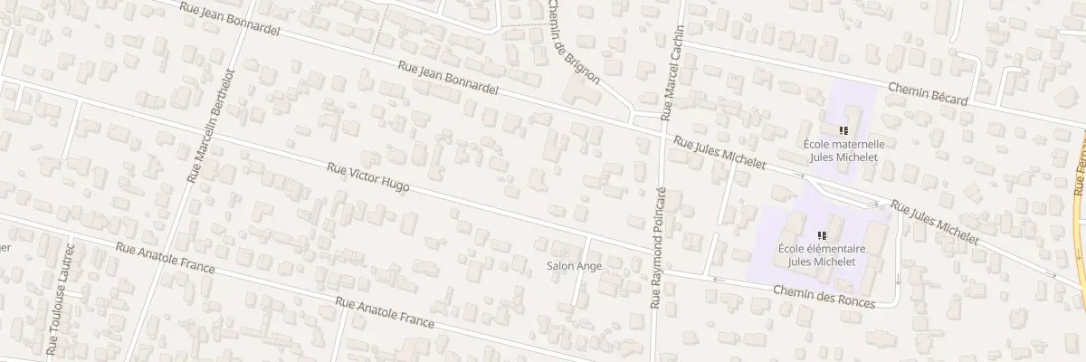 Plan du 52 Rue Victor Hugo à Villenave-d’Ornon
