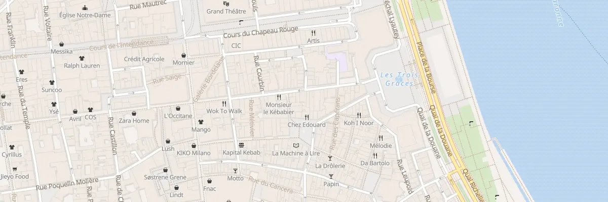 Plan du 32 Rue Saint Rémi à Bordeaux