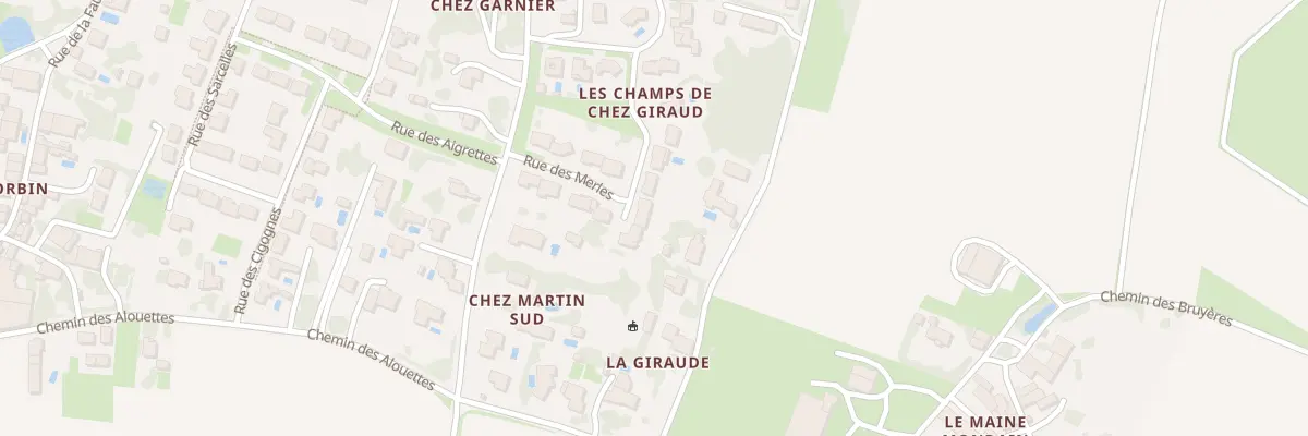 Plan du 4 Rue des Tourterelles à Chaniers