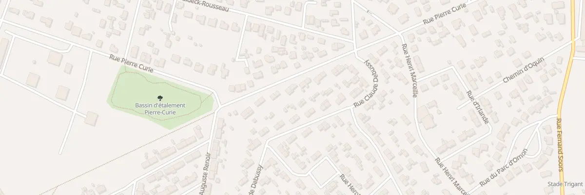 Plan du 51 Rue Pierre Curie à Villenave-d’Ornon