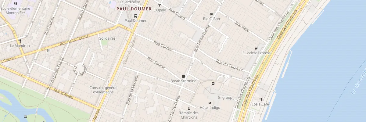 Plan du 37 Rue Notre Dame à Bordeaux