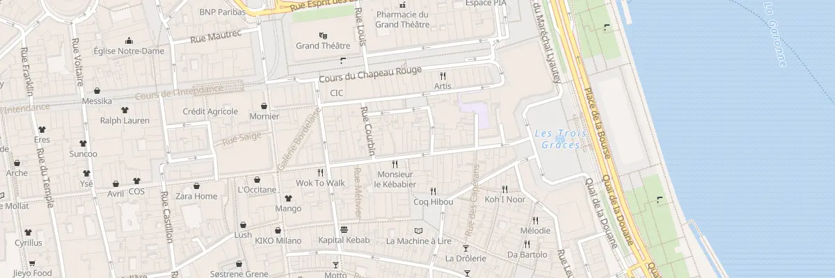 Plan du 31 Rue Saint-Rémi à Bordeaux