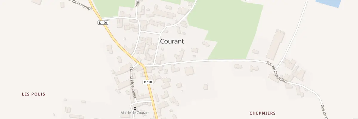 Plan du 7 Rue de Chepniers à Courant