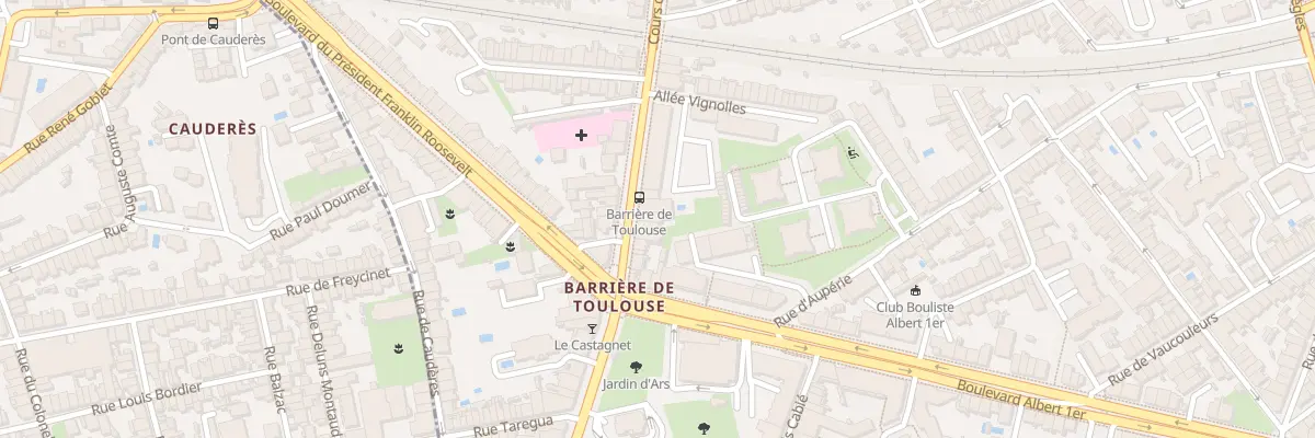 Plan du 366 Crs de la Somme à Bordeaux