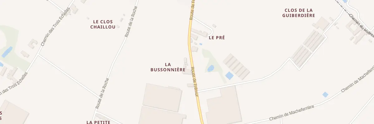 Plan du 1411 Rte de Frémur à Sainte-Gemmes-sur-Loire