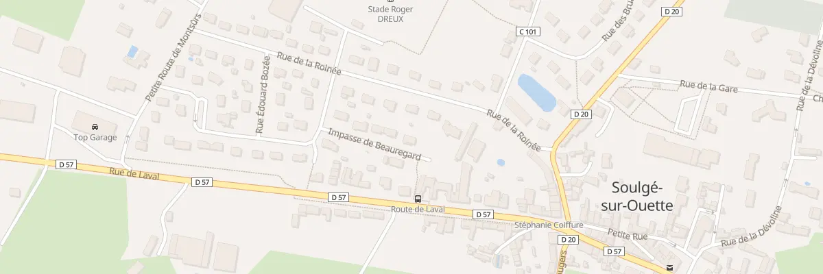 Plan du 9 Imp de Beauregard à Soulgé-sur-Ouette