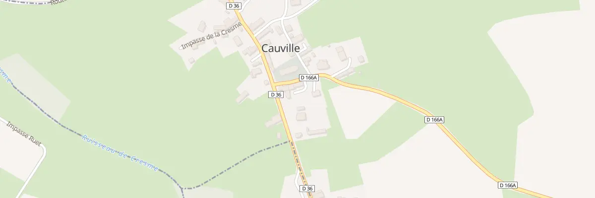 Plan du 5017 Le Bourg à Cauville