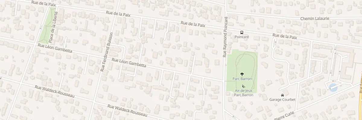 Plan du 56 Rue Léon Gambetta à Villenave-d’Ornon