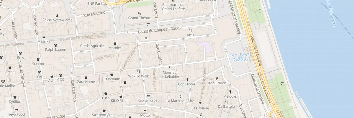 Plan du 35 Rue Saint-Rémi à Bordeaux
