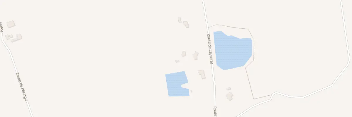 Plan du 705 Rte de Lagouassere à Bas-Mauco