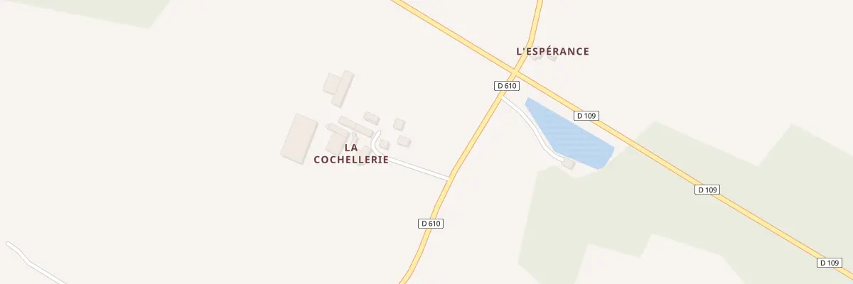 Plan du 1 La Cochellerie à Gennes-Longuefuye