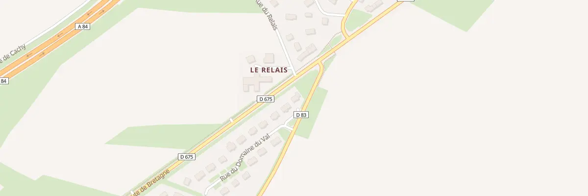 Plan du 1 Rue du Domaine du Val à Val d’Arry