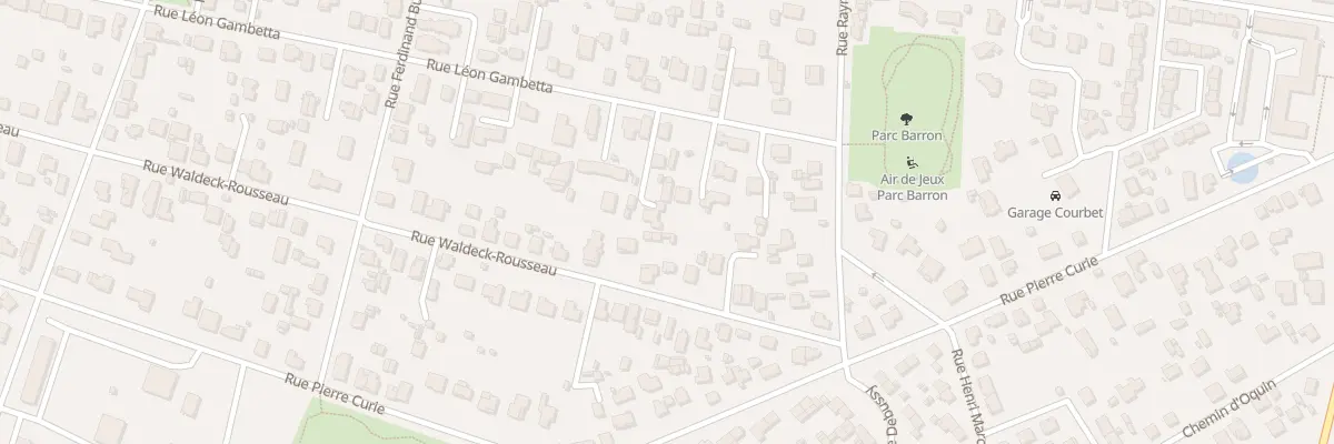 Plan du 59 Rue Léon Gambetta à Villenave-d’Ornon