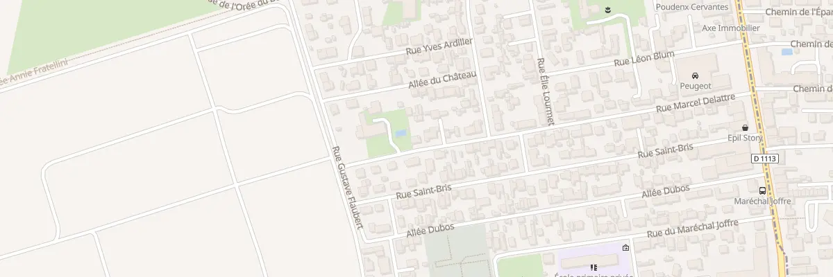 Plan du 39 Rue Marcel Delattre à Villenave-d’Ornon