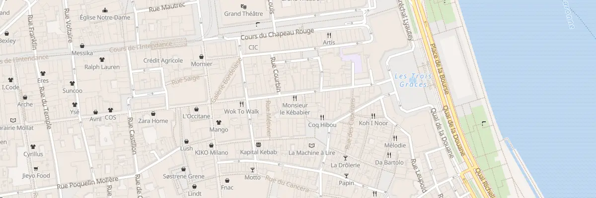 Plan du 40B Rue Saint-Rémi à Bordeaux