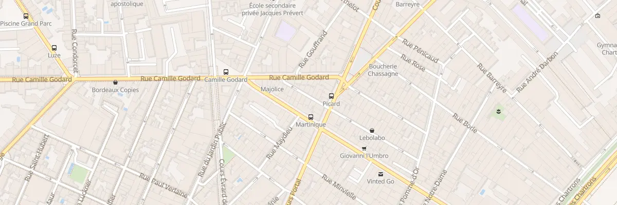 Plan du 50 Rue des Retaillons à Bordeaux