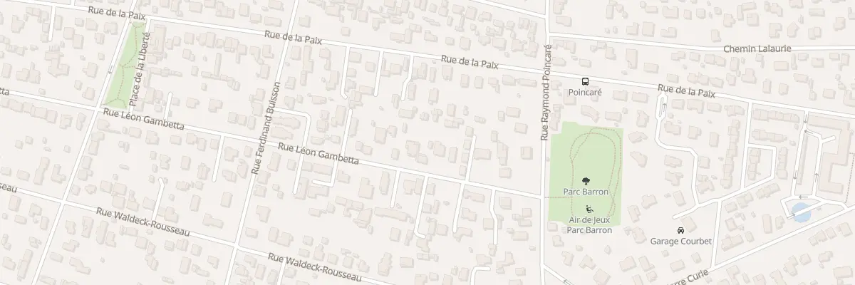 Plan du 54 Rue Léon Gambetta à Villenave-d’Ornon