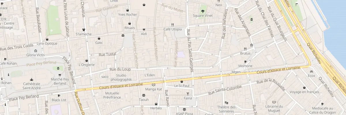 Plan du 19 Rue du Serpolet à Bordeaux