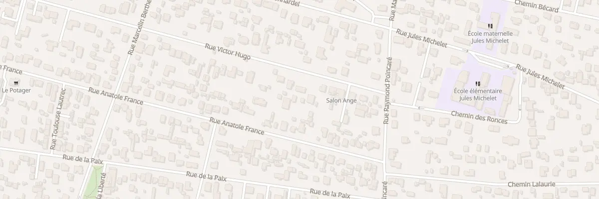Plan du 59 Rue Victor Hugo à Villenave-d’Ornon