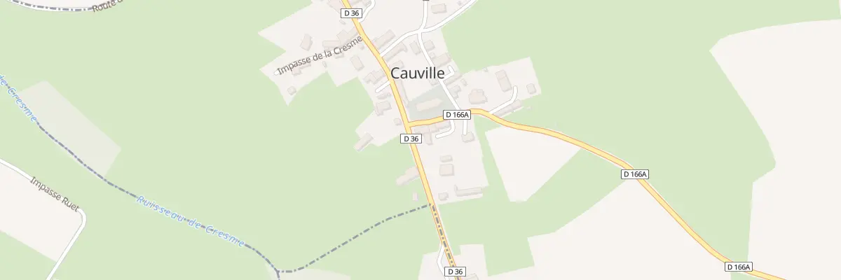 Plan du 20 Rte de Saint-Lambert à Cauville