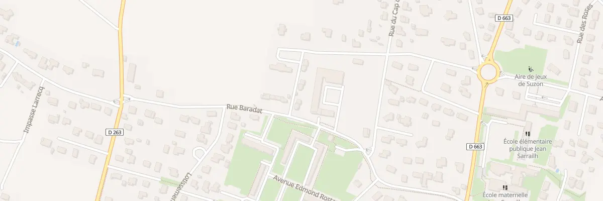 Plan du 3 Cité Pondix à Artix