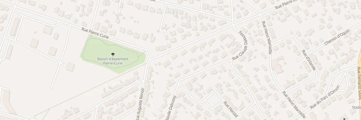 Plan du 45 Rue Pierre Curie à Villenave-d’Ornon