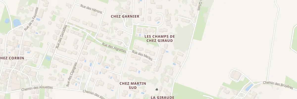 Plan du 5 Rue des Merles à Chaniers