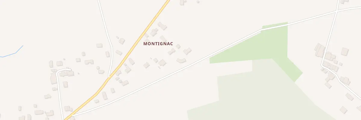Plan du 5000F Montignac à Berson