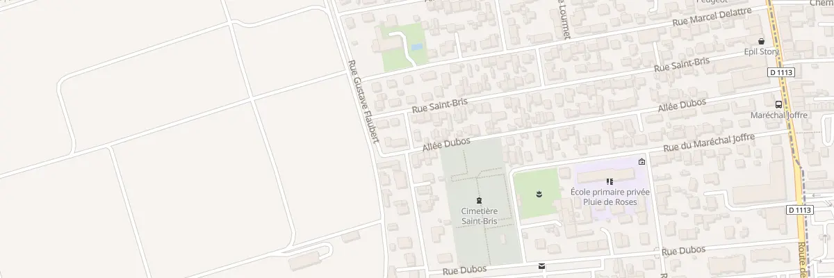 Plan du 9001 Rue Oxeda à Villenave-d’Ornon