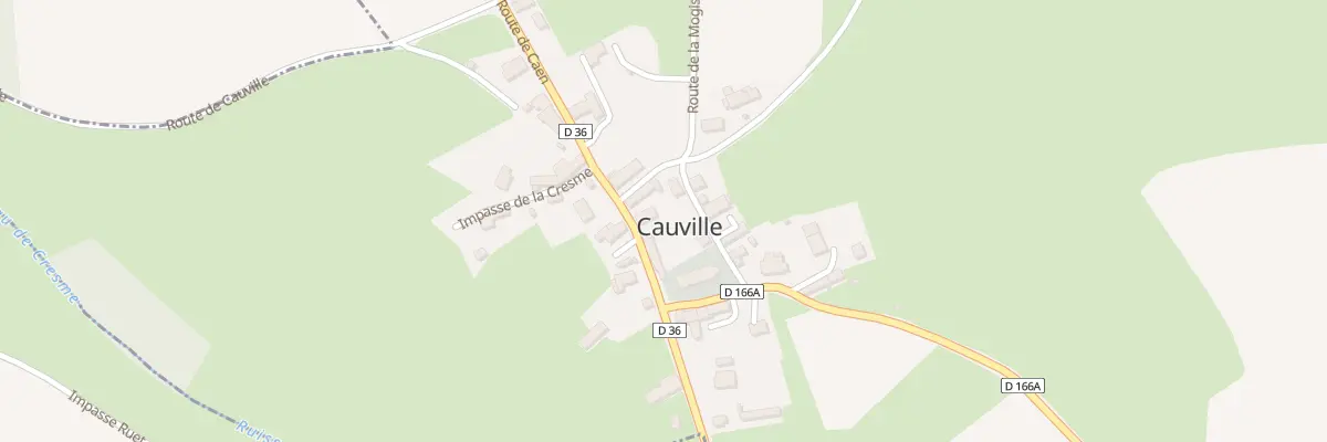 Plan du 5004 Le Bourg à Cauville